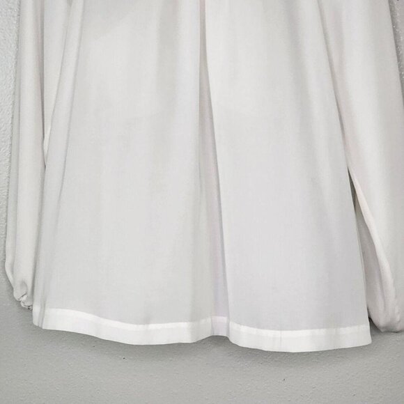 Robert Rodriguez Women's White Blouse - Picture 3 of 7